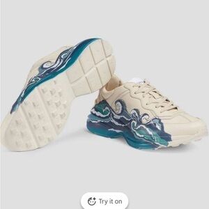 GUCCI 
Rhyton Wave Sneakers - Size 9.5